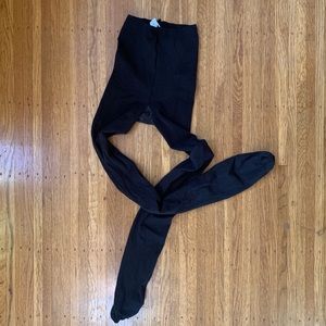 Spanx Black Opaque Tights